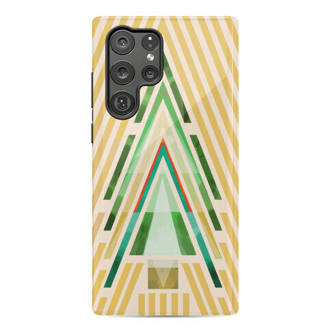 Geometric Summer Tree Phone Case